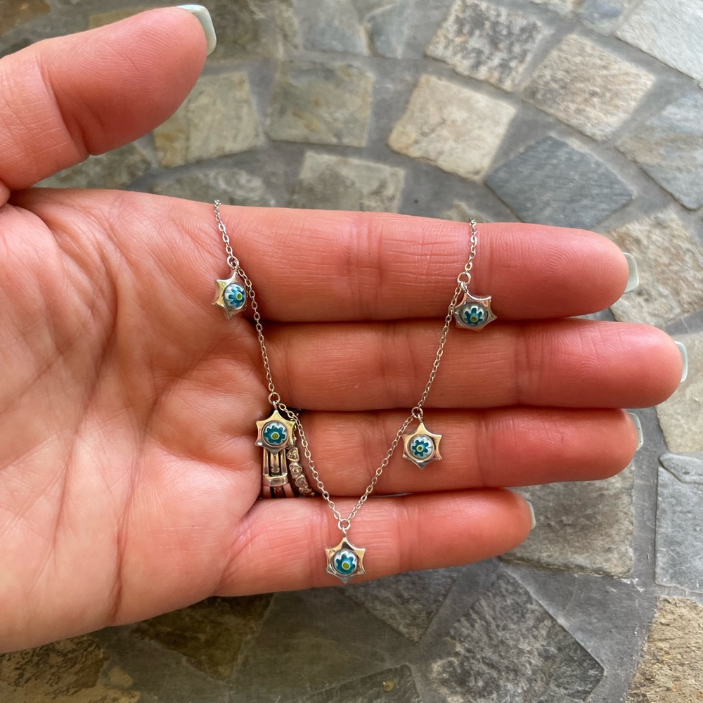 Diletto Mosaic Chain Necklace